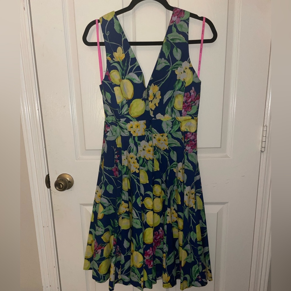 Betsy Johnson Lemon cotton dress